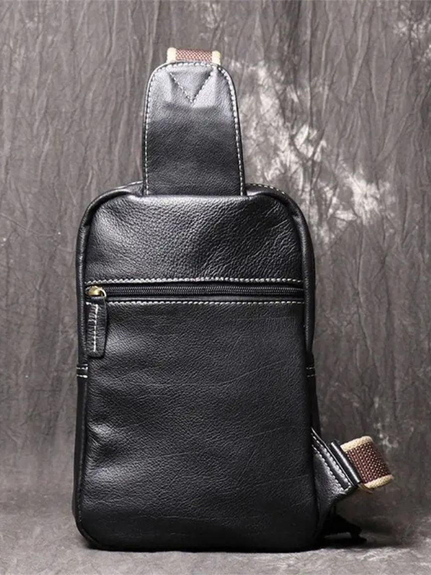 Minimalist Leather Shoulder Bag - Dalton & Rowe