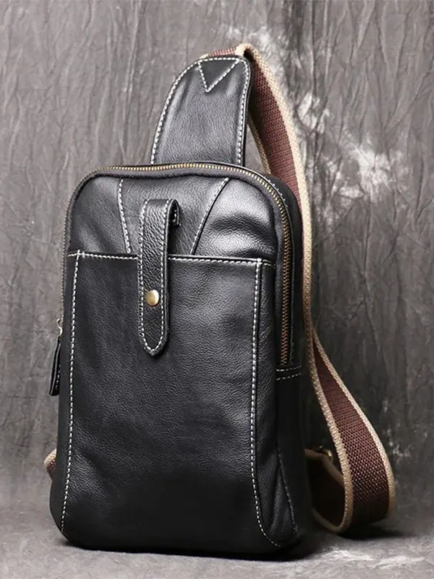 Minimalist Leather Shoulder Bag - Dalton & Rowe