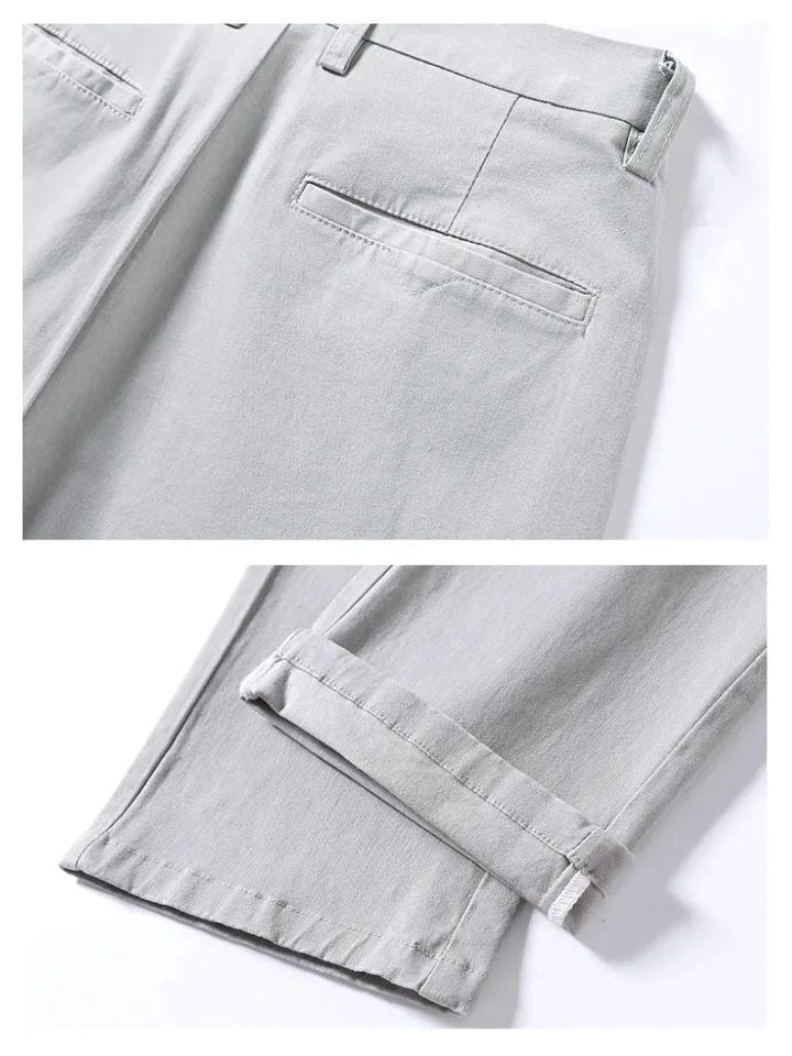 Minimalist Straight Trousers - Dalton & Rowe