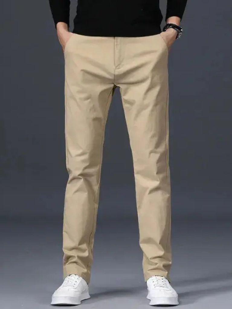 Minimalist Straight Trousers - Dalton & Rowe