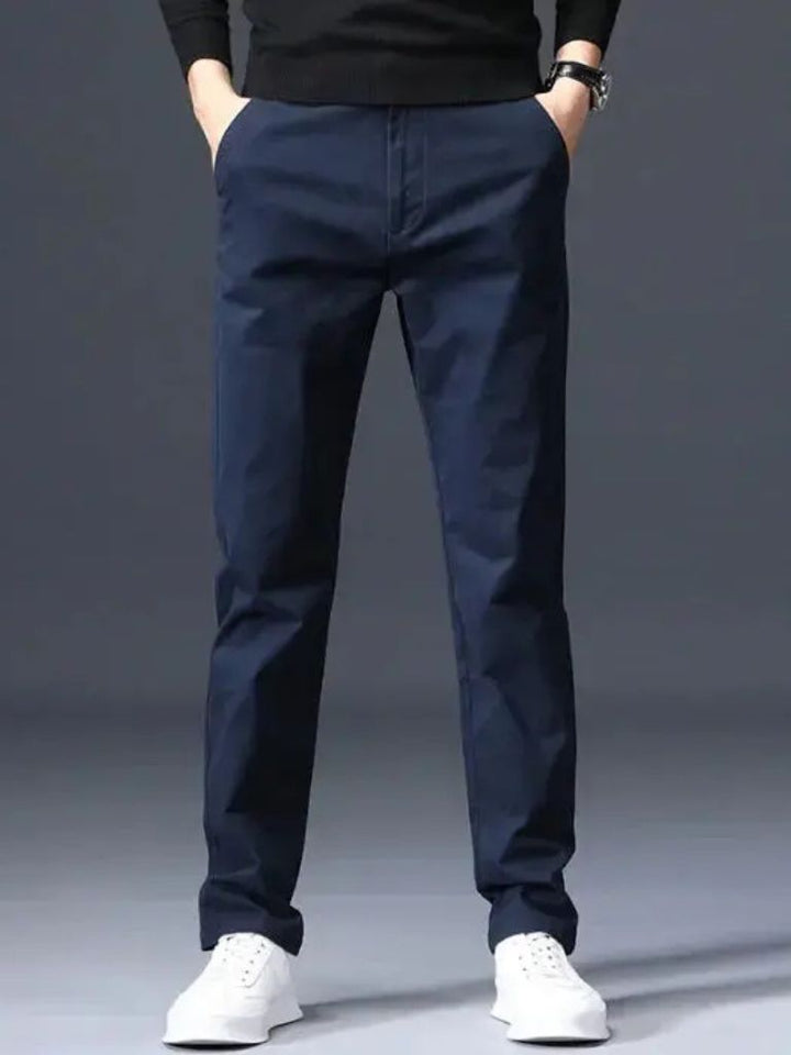 Minimalist Straight Trousers - Dalton & Rowe