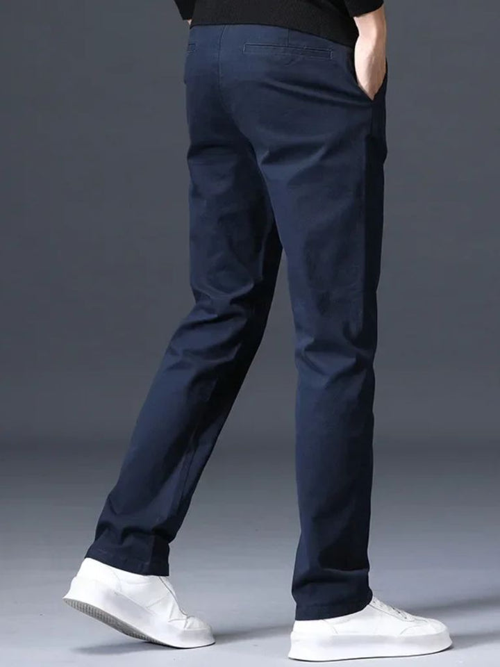 Minimalist Straight Trousers - Dalton & Rowe