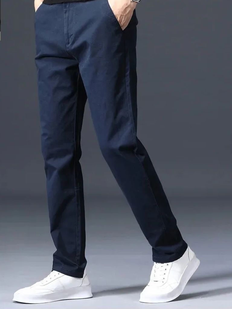 Minimalist Straight Trousers - Dalton & Rowe