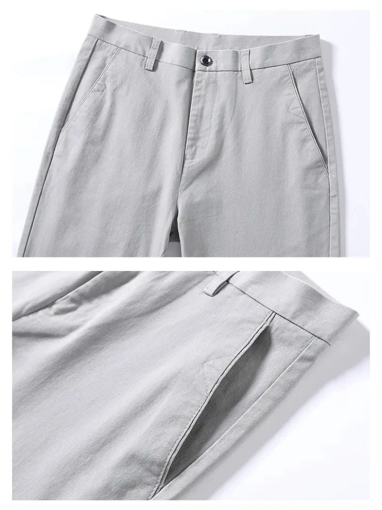 Minimalist Straight Trousers - Dalton & Rowe