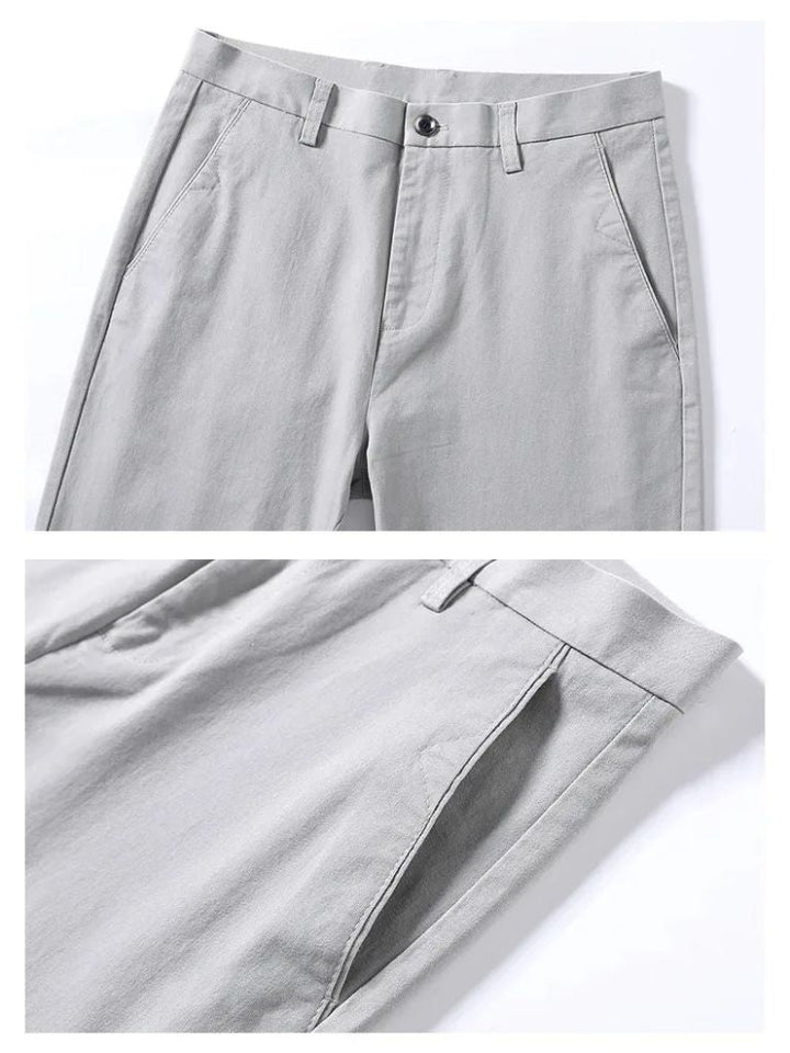 Minimalist Straight Trousers - Dalton & Rowe