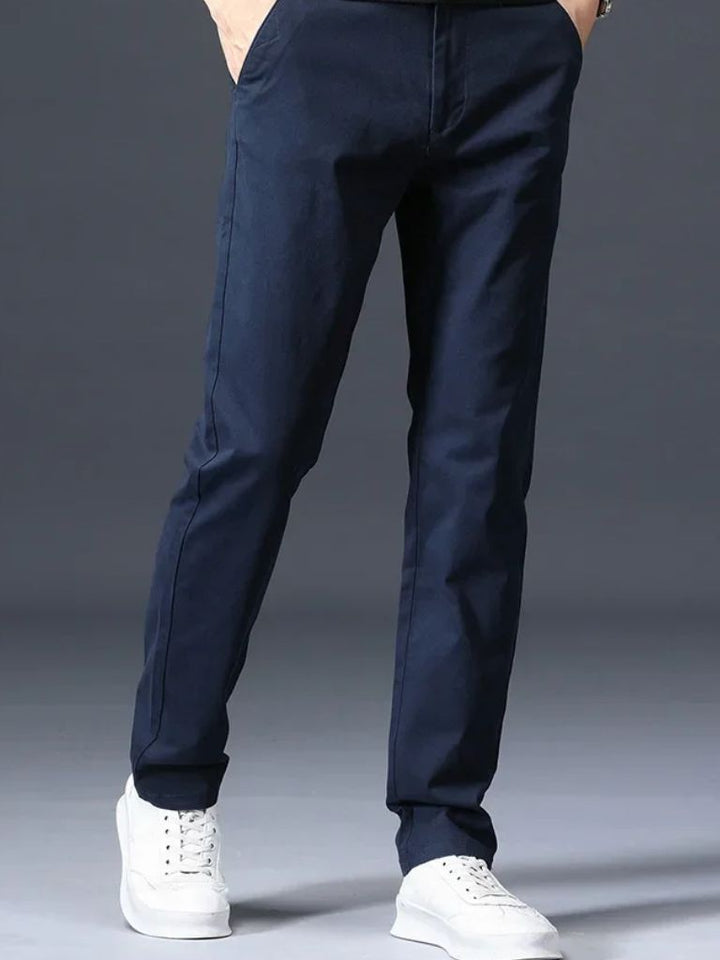 Minimalist Straight Trousers - Dalton & Rowe