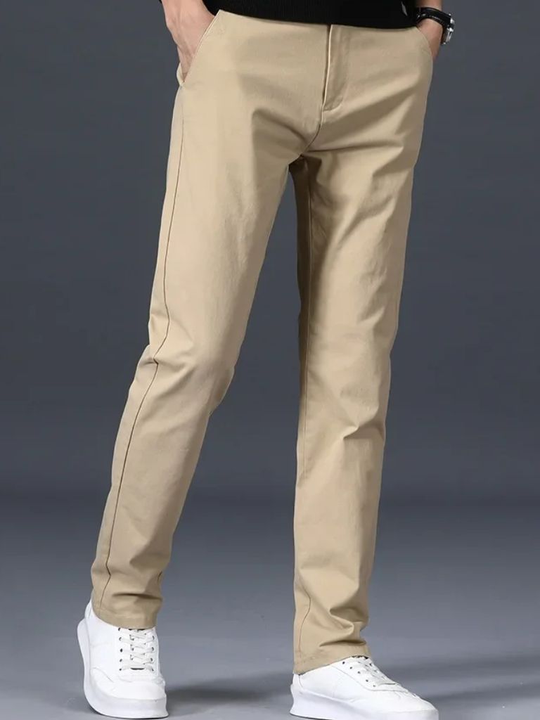 Minimalist Straight Trousers - Dalton & Rowe