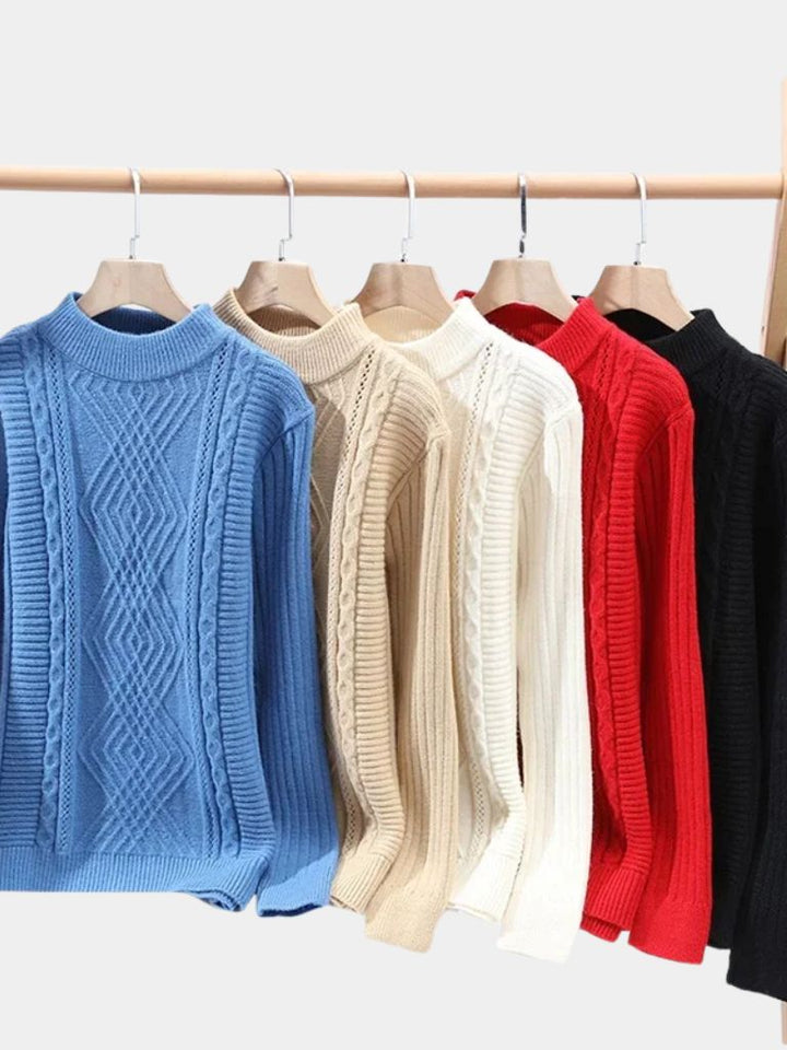 Minimalist Textured Sweater - Dalton & Rowe