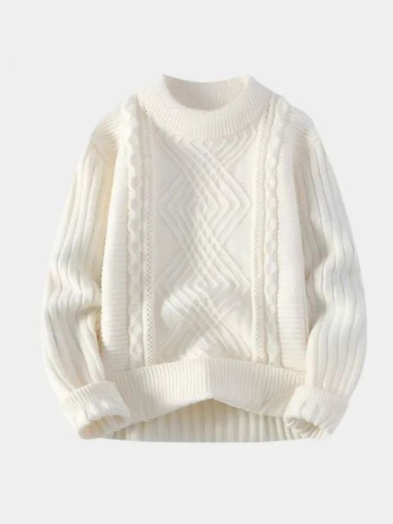 Minimalist Textured Sweater - Dalton & Rowe