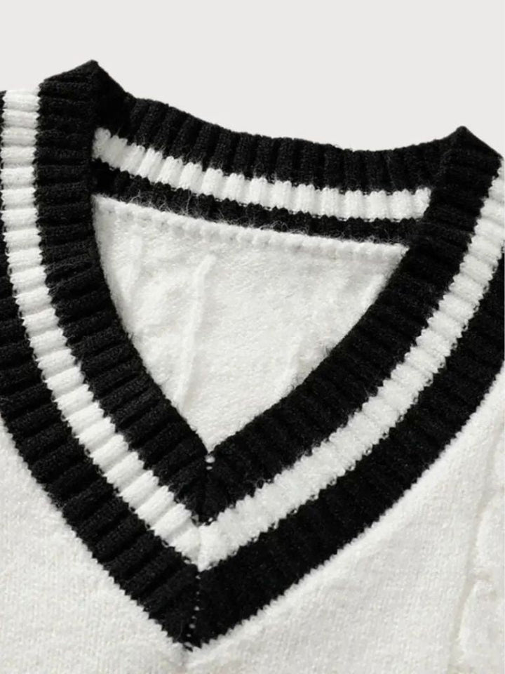 Minimalist V-Neck Sweater - Dalton & Rowe