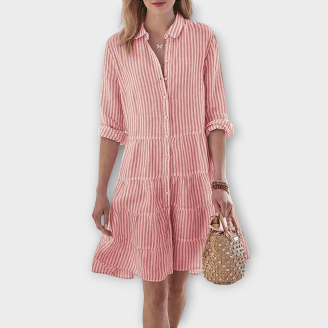 Nadie | Vestido Camisero Bohemio