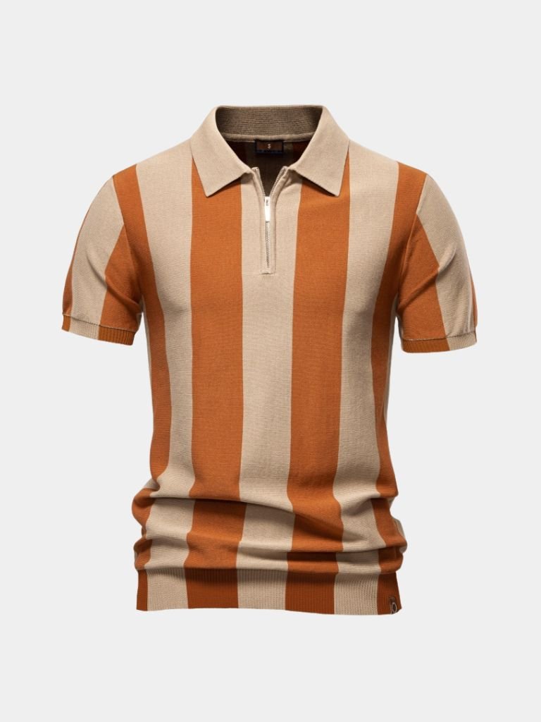 Navy Stripe Polo - Dalton & Rowe