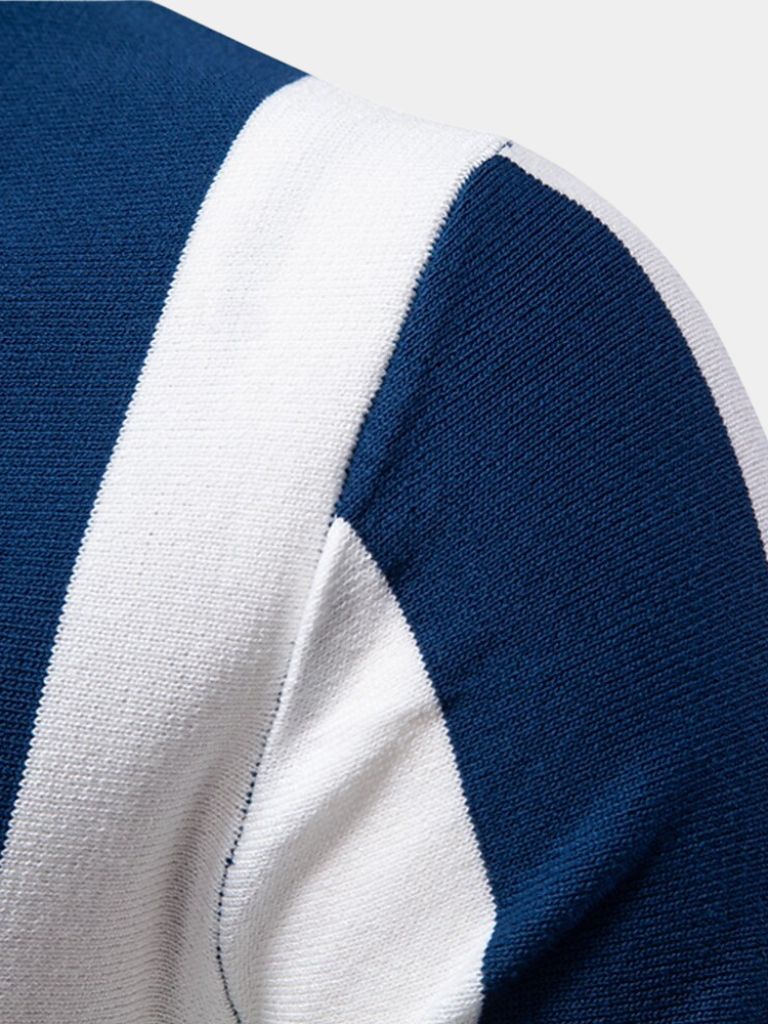 Navy Stripe Polo - Dalton & Rowe