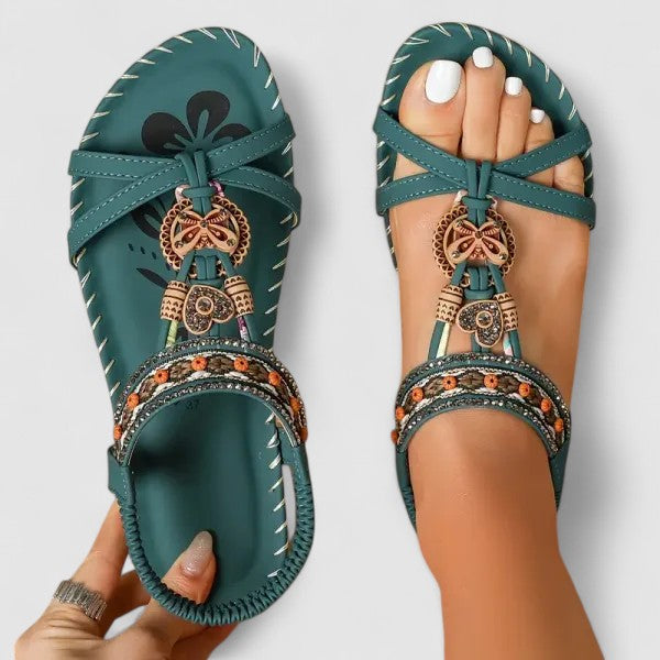 Maïwenn | Sandalias Ortopédicas Perladas