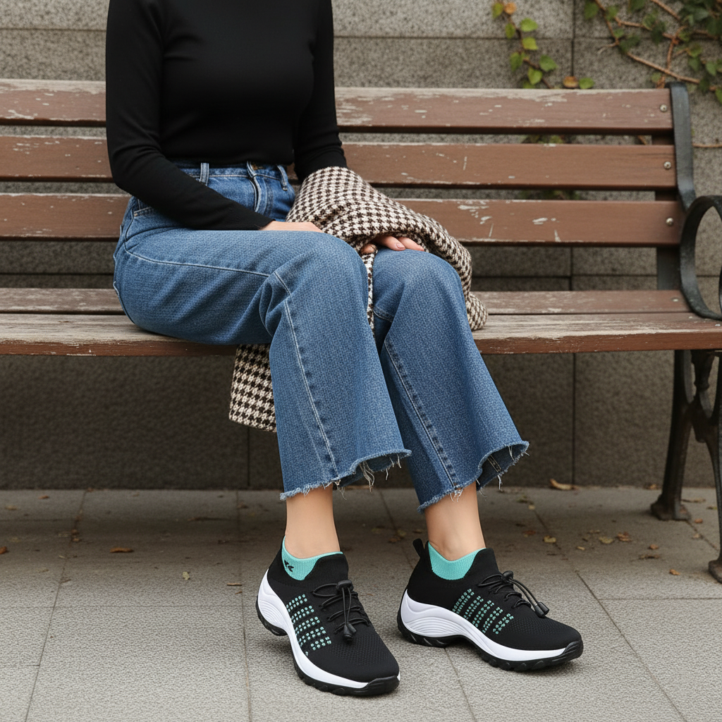 Gaëlle | Zapatillas Ortopédicas de Ajuste Rápido