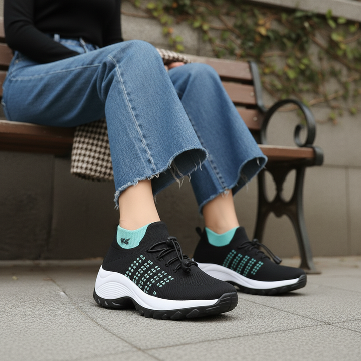 Gaëlle | Zapatillas Ortopédicas de Ajuste Rápido