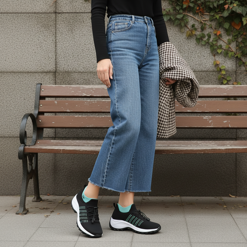 Gaëlle | Zapatillas Ortopédicas de Ajuste Rápido