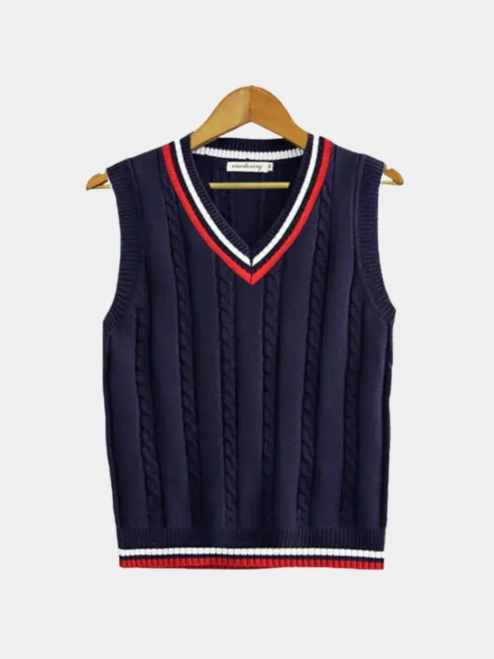 Old Money Essential Knit Vest - Dalton & Rowe