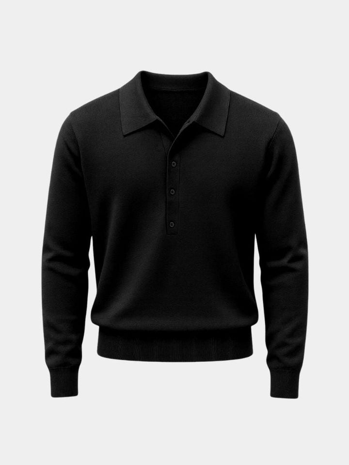 Old Money Knit Polo Pullover - Dalton & Rowe