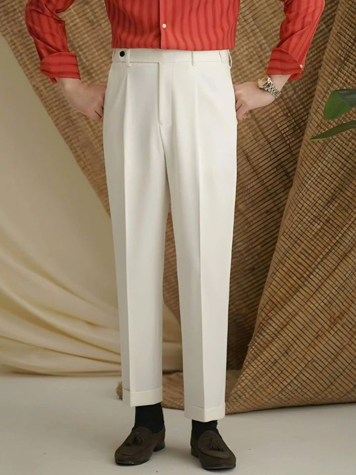 Premium Classic Elastic Trousers - Dalton & Rowe