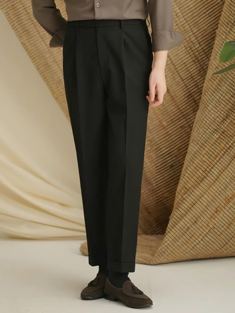 Premium Classic Elastic Trousers - Dalton & Rowe