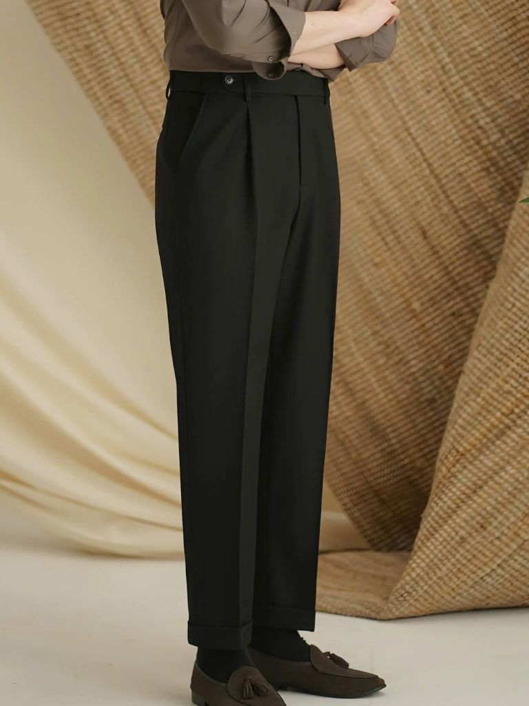 Premium Classic Elastic Trousers - Dalton & Rowe