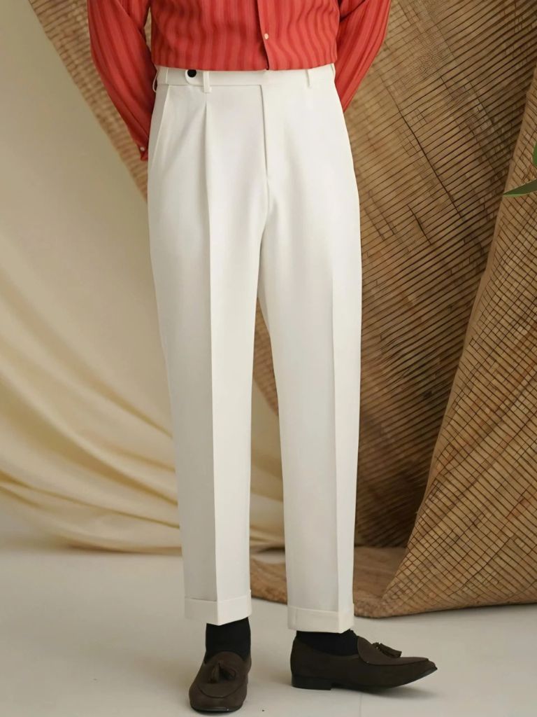 Premium Classic Elastic Trousers - Dalton & Rowe