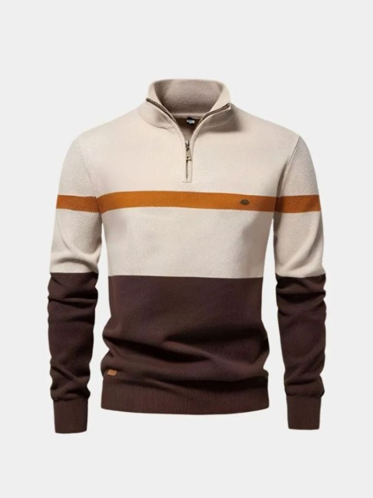 Quarter-Zip Jumper Sweater - Dalton & Rowe