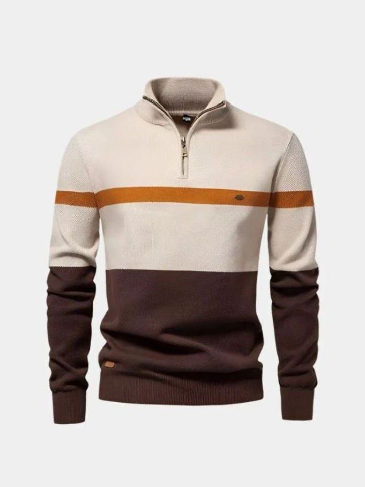 Quarter-Zip Jumper Sweater - Dalton & Rowe