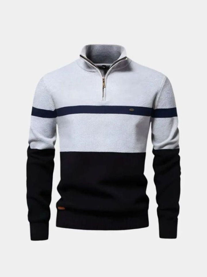 Quarter-Zip Jumper Sweater - Dalton & Rowe