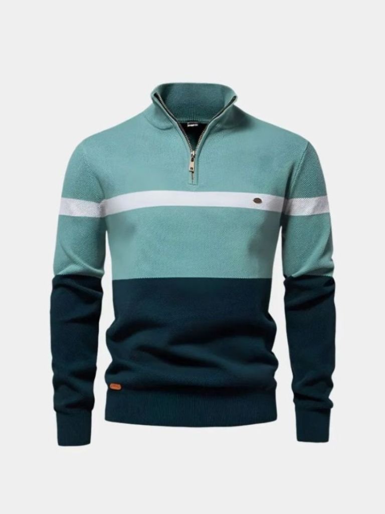 Quarter-Zip Jumper Sweater - Dalton & Rowe