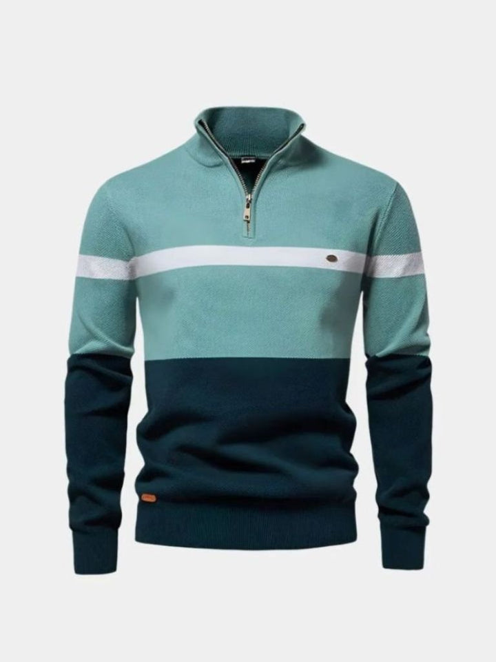 Quarter-Zip Jumper Sweater - Dalton & Rowe