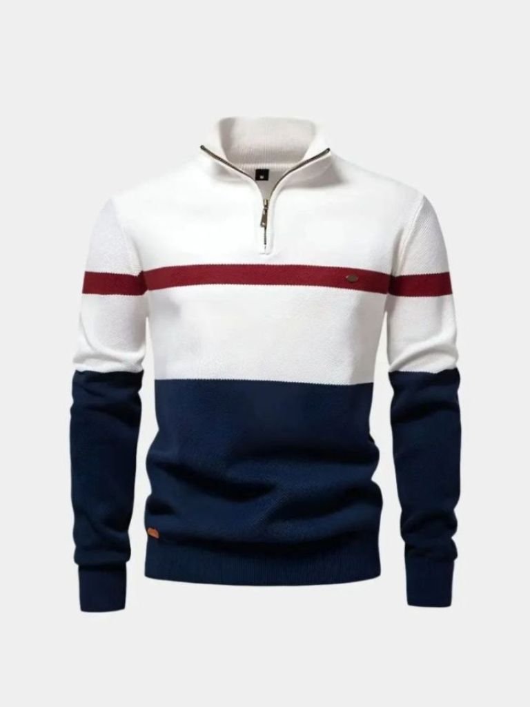 Quarter-Zip Jumper Sweater - Dalton & Rowe