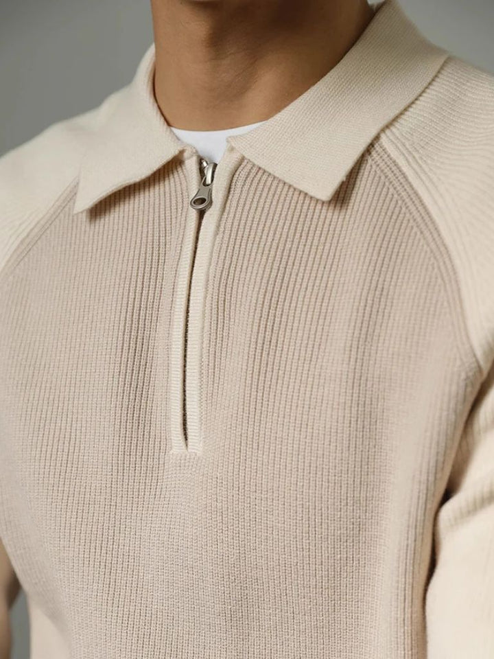 Raglan Quarter Zip Sweater - Dalton & Rowe