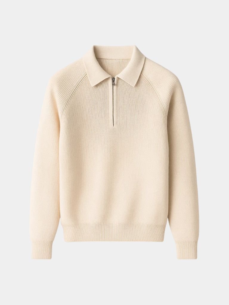Raglan Quarter Zip Sweater - Dalton & Rowe