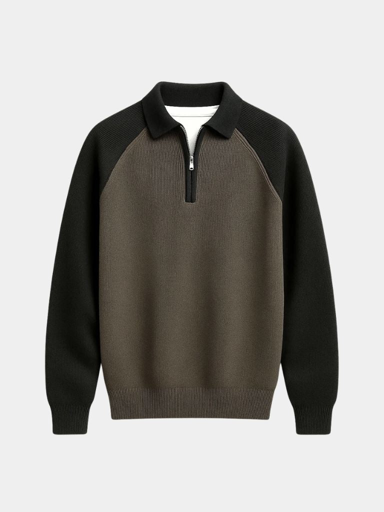 Raglan Quarter Zip Sweater - Dalton & Rowe