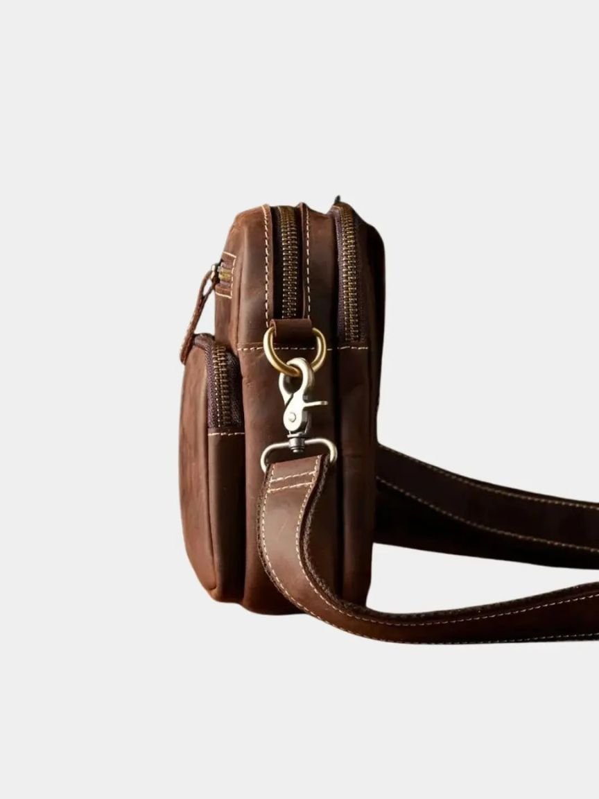Retro Leather Men's Shoulder Bag - Dalton & Rowe