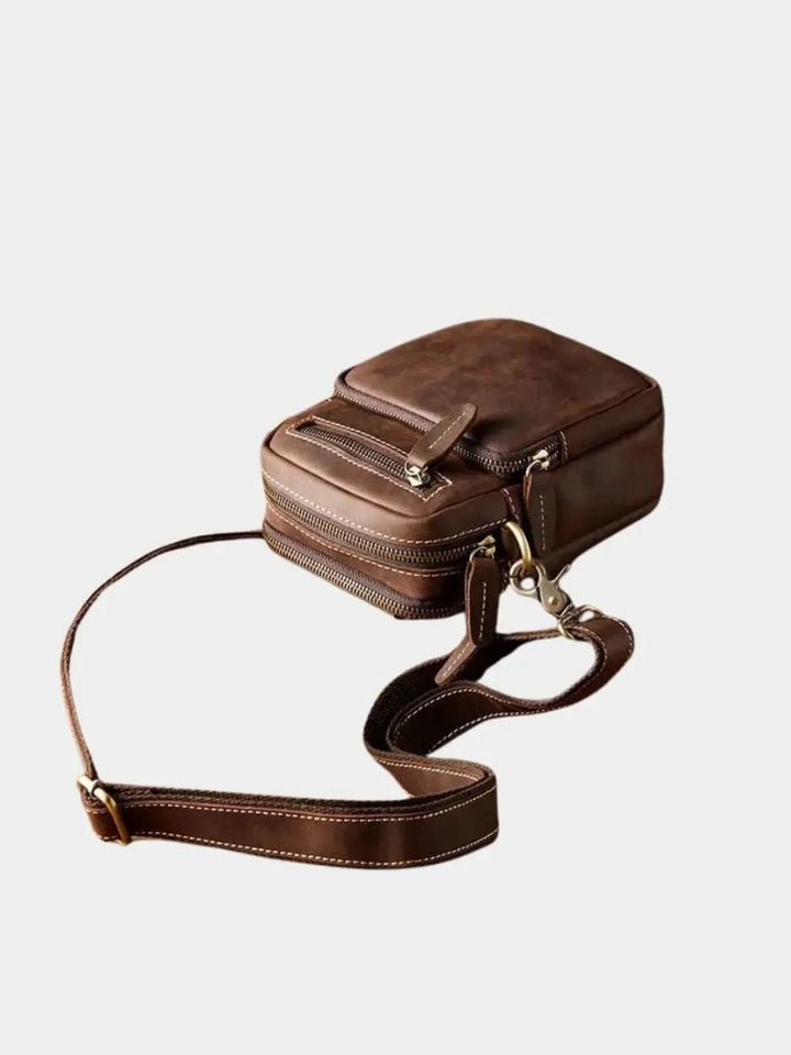 Retro Leather Men's Shoulder Bag - Dalton & Rowe