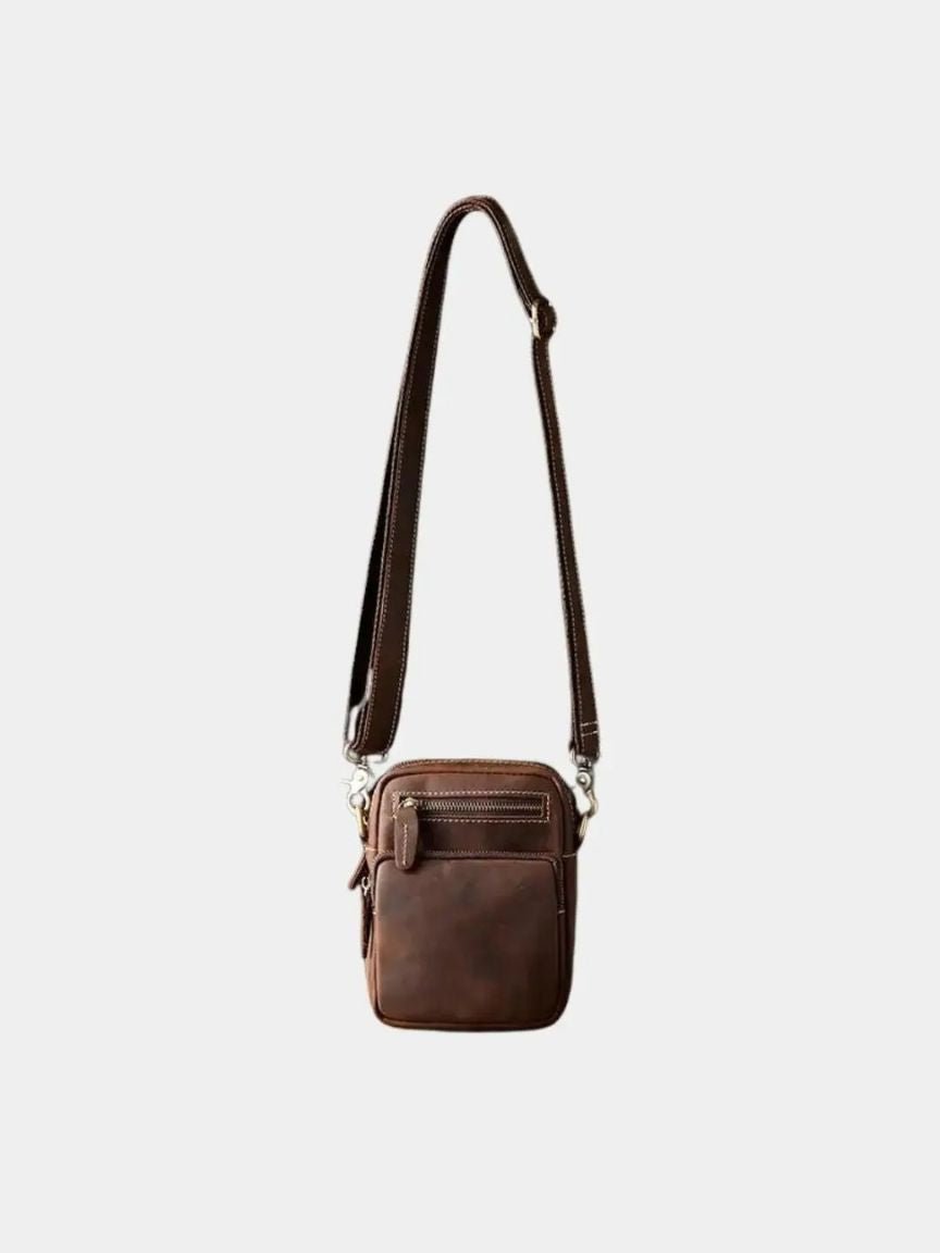Retro Leather Men's Shoulder Bag - Dalton & Rowe