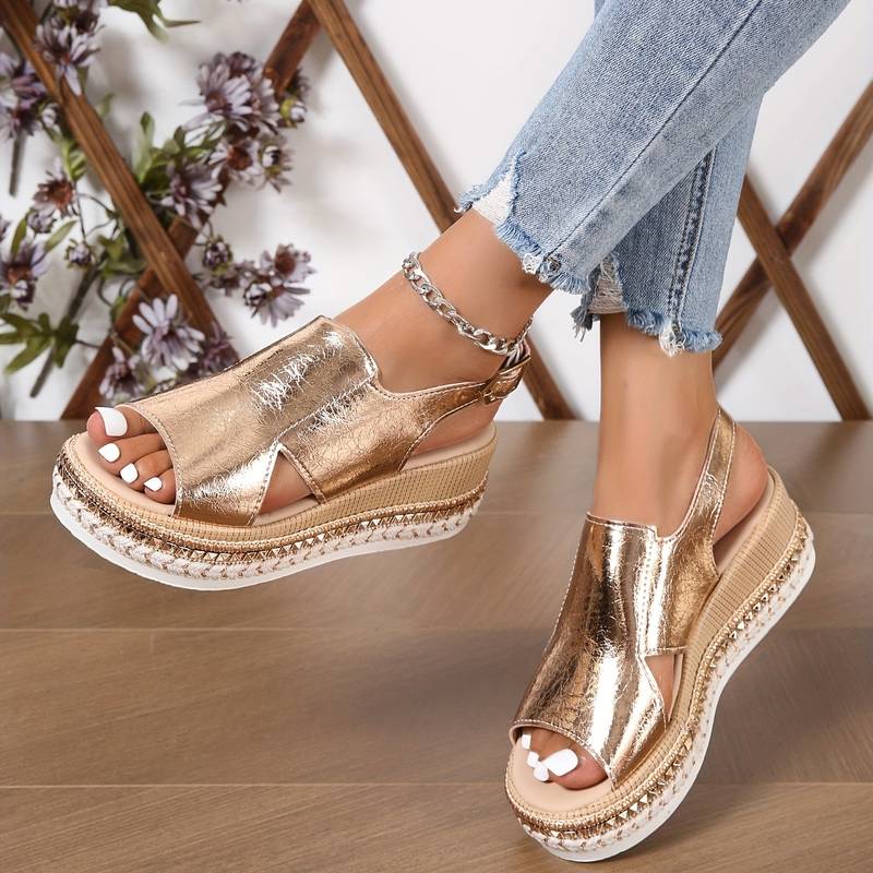 Baylie | Sandalias Ortopédicas con Plataforma