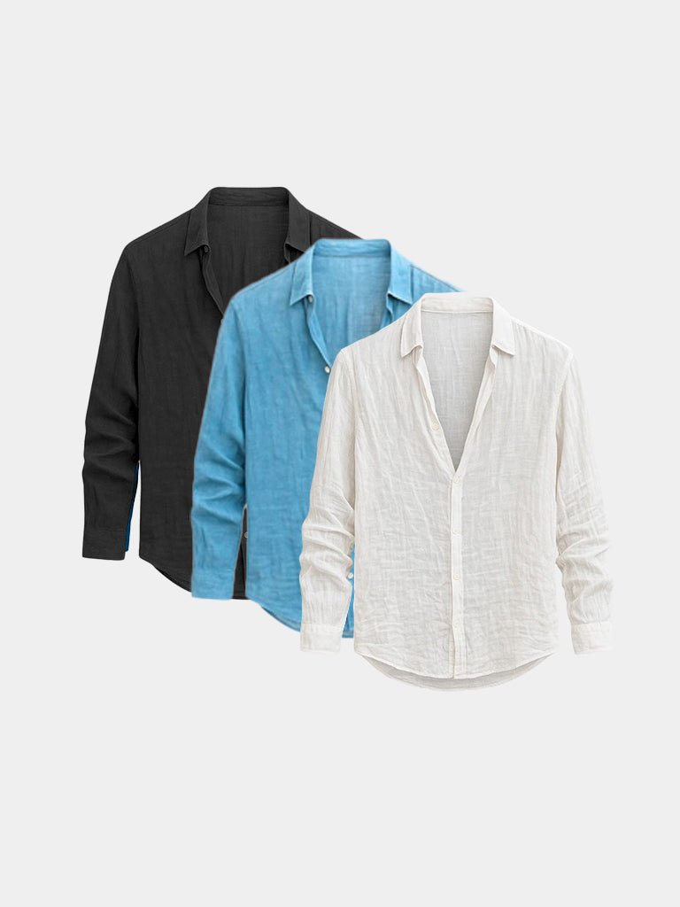 [SPECIAL PACK] Linen Reverie Summer Shirt - Dalton & Rowe