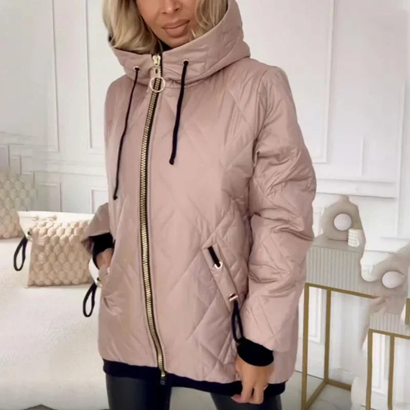 Elena - Chaqueta Acolchada Elegante