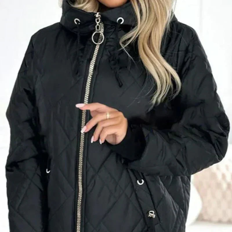 Elena - Chaqueta Acolchada Elegante