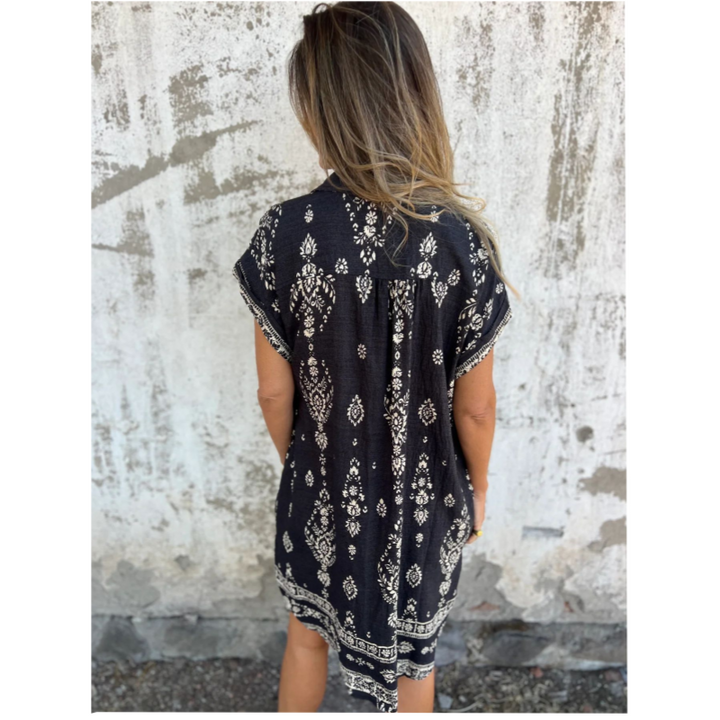 Quitterie | Vestido Camisa Bohemio