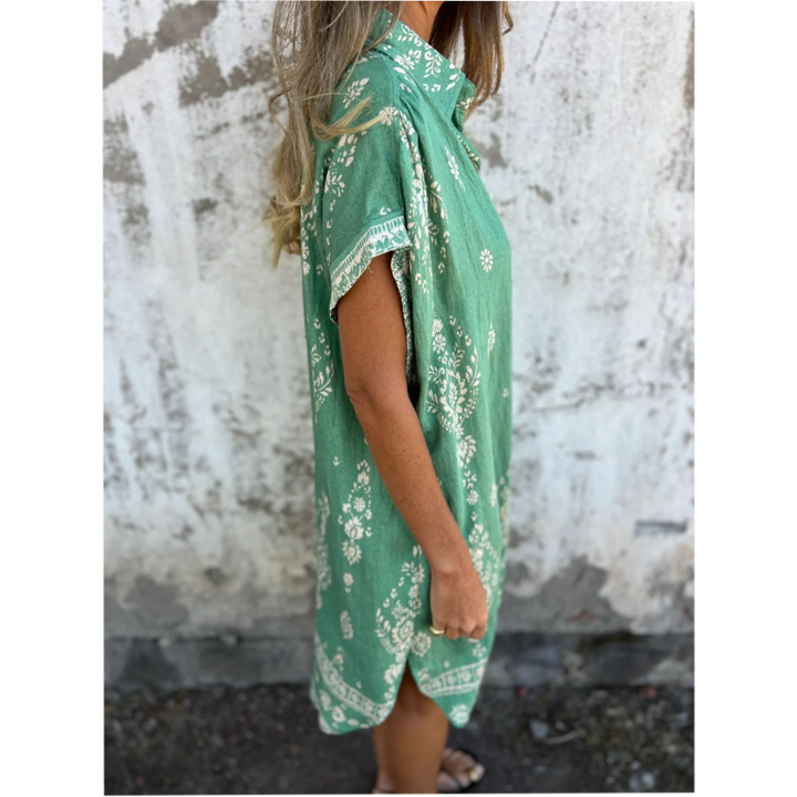 Quitterie | Vestido Camisa Bohemio