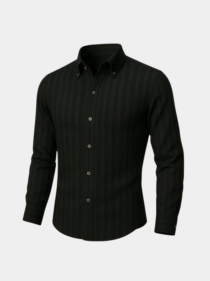 Striped Button Down Seersucker Shirt - Dalton & Rowe