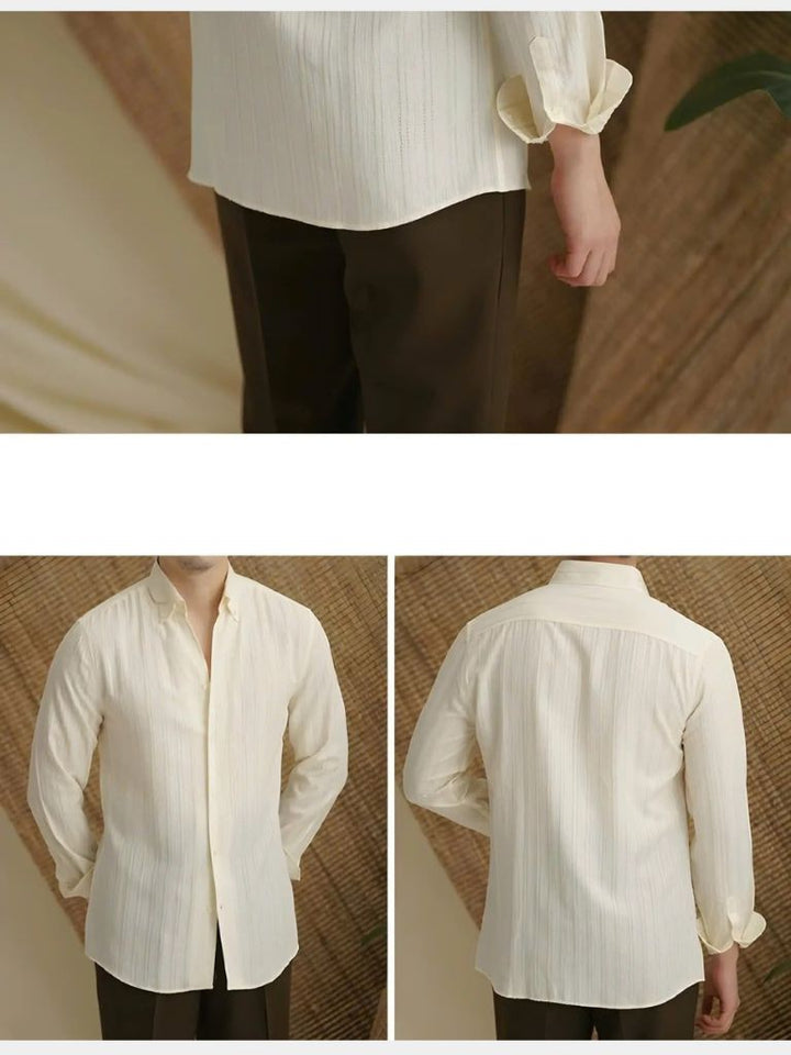 Striped Button Down Seersucker Shirt - Dalton & Rowe