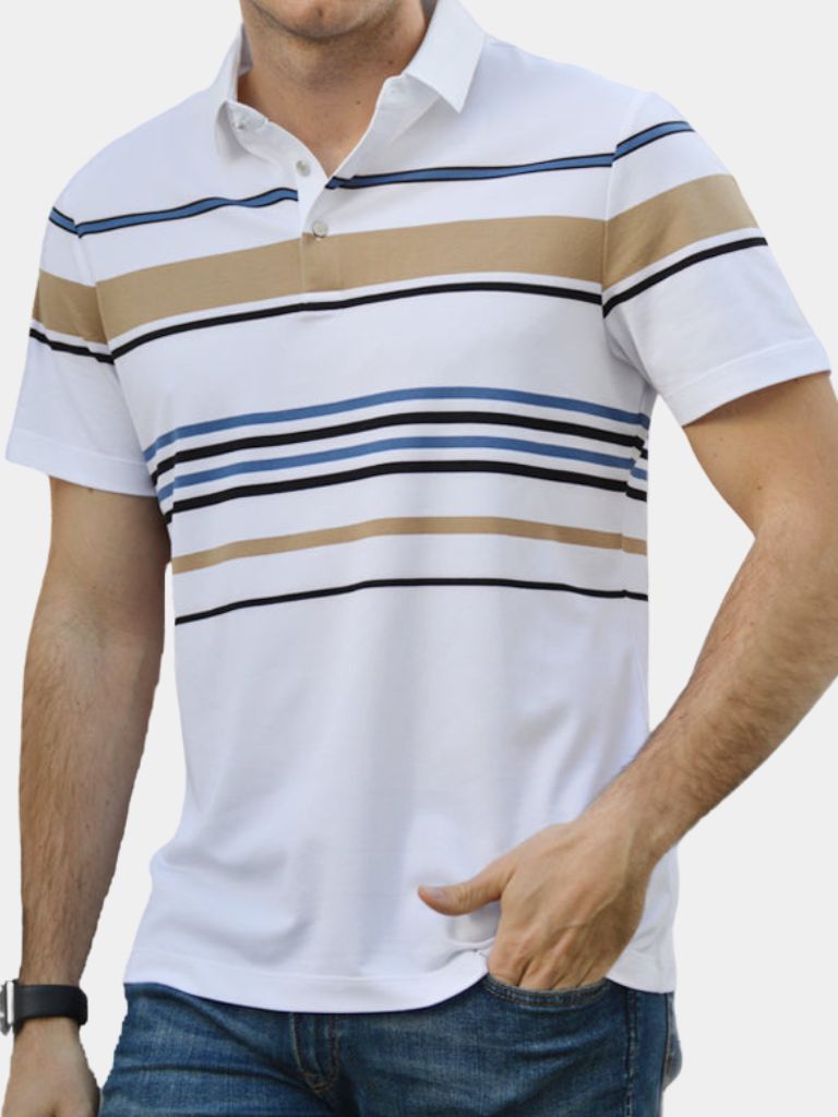 Sunset Stripe Polo - Dalton & Rowe
