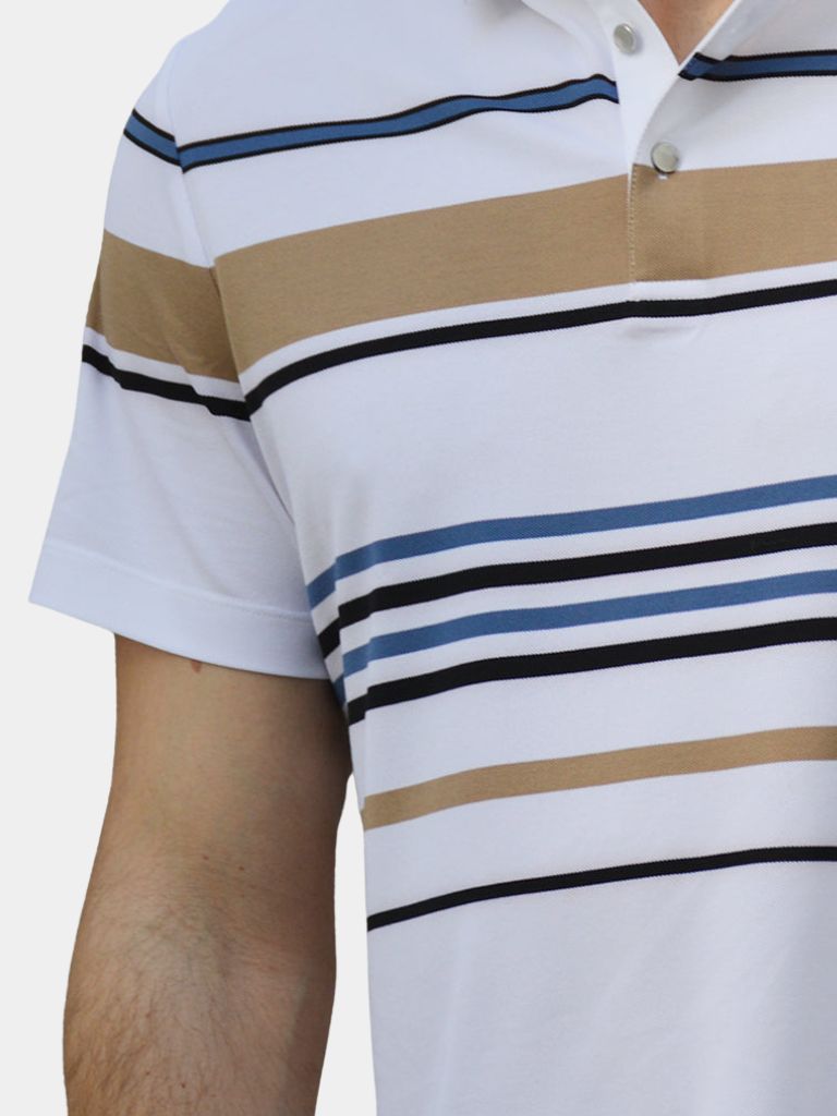 Sunset Stripe Polo - Dalton & Rowe