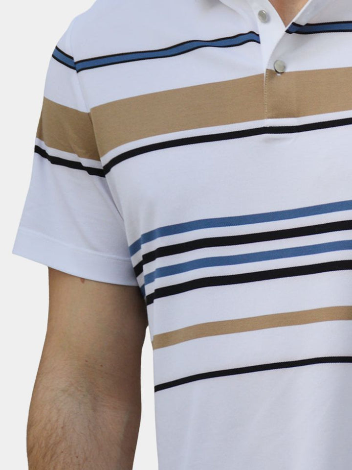 Sunset Stripe Polo - Dalton & Rowe